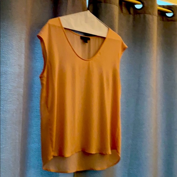 J crew scoop neck blouse in blush size 8 GUC - Picture 1 of 4